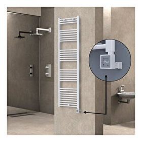 Haiti Elektrikli 600 Watt 500x1800 cm Düz Beyaz KTX3 Termostatlı Havlupan