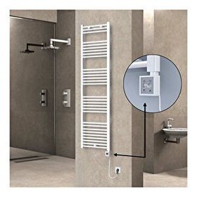 Haiti Elektrikli 600 Watt 500x1800 cm Düz Beyaz KTX3 Termostatlı Havlupan