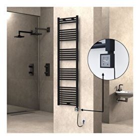 Haiti Elektrikli 600 Watt 500x1800 cm Düz Mat Siyah KTX3 Termostatlı Havlupan
