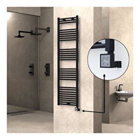 Haiti Elektrikli 600 Watt 500x1800 cm Düz Mat Siyah KTX3 Termostatlı Havlupan