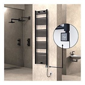 Haiti Elektrikli 600 Watt 500x1800 cm Düz Mat Siyah KTX3 Termostatlı Havlupan