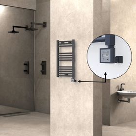 Haiti KTX3 Düz Antrasit 200 Watt 400x700 cm Termostatlı Elektrikli Havlupan