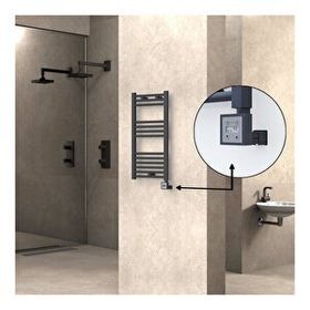 Haiti KTX3 Düz Antrasit 200 Watt 400x800 cm Termostatlı Elektrikli Havlupan