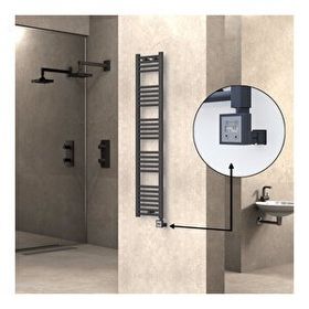 Haiti KTX3 Düz Antrasit 300 Watt 300x1500 cm Termostatlı Elektrikli Havlupan