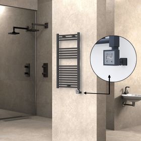 Haiti KTX3 Düz Antrasit 300 Watt 500x1000 cm Termostatlı Elektrikli Havlupan