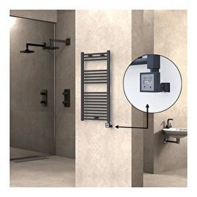 Haiti KTX3 Düz Antrasit 300 Watt 500x1000 cm Termostatlı Elektrikli Havlupan