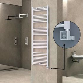Haiti KTX3 Düz Beyaz 1000 Watt 600x1800 cm Termostatlı Elektrikli Havlupan