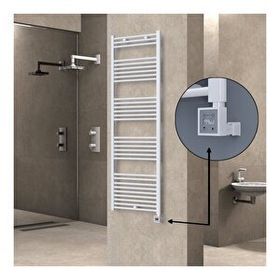Haiti KTX3 Düz Beyaz 1000 Watt 600x1800 cm Termostatlı Elektrikli Havlupan