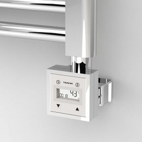 Haiti KTX3 Düz Krom 200 Watt 300x700 cm Termostatlı Elektrikli Havlupan