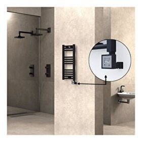 Haiti KTX3 Düz Mat Siyah 200 Watt 300x700 cm Termostatlı Elektrikli Havlupan