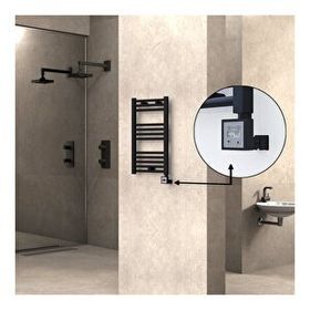 Haiti KTX3 Düz Mat Siyah 200 Watt 400x700 cm Termostatlı Elektrikli Havlupan