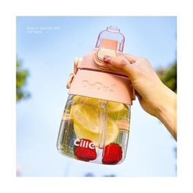 Haitn 1.2 lt Çift İçme Kupası Büyük Kapasiteli Yeşil Suluk