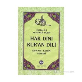 Hak Dini Kuran Dili Elmalılı Tefsiri 10 Cilt - Elmalılı Muhammed Hamdi Yazır