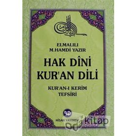 HAK DINI KUR´AN DILI MEALI - ELMALILI MUHAMMED HAMDI YAZIR