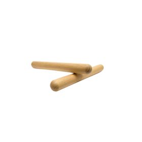 Hak-İş Oyuncak Okul Öncesi Ahşap Ritim Çubuğu 1 Çift 23 cm Anaokulu Çocuk Etkinlik Perkusyon Müzik Aleti