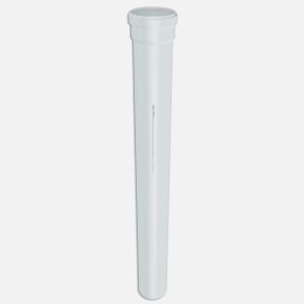 Hakan Boru 110x2000 mm Pvc-U Beyaz Dubleks Atık Su Borusu