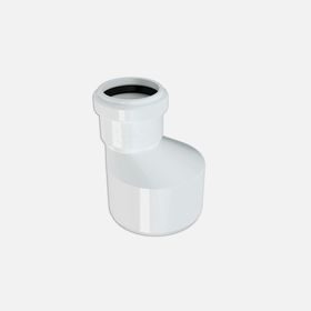 Hakan Boru 110x75 mm Pvc-U Beyaz Boru Redüksiyonu