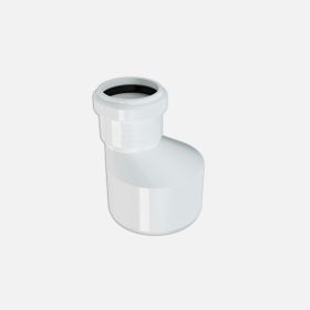 Hakan Boru 110x75 mm Pvc-U Beyaz Boru Redüksiyonu