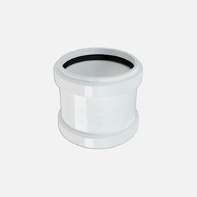 Hakan Boru 50 mm Beyaz Pvc-U Kayar Manşon