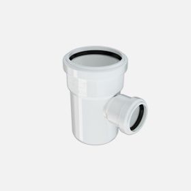 Hakan Boru 75x50 mm Beyaz 87 Pvc-U Çatal Borusu