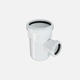 Hakan Boru 75x50 mm Beyaz 87 Pvc-U Çatal Borusu