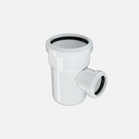 Hakan Boru 75x50 mm Beyaz 87 Pvc-U Çatal Borusu