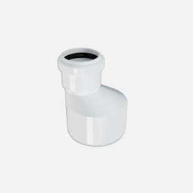 Hakan Boru 75x50 mm Beyaz Pvc-U Redüksiyon
