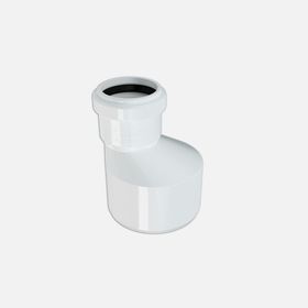 Hakan Boru 75x50 mm Beyaz Pvc-U Redüksiyon