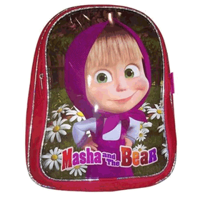 Hakan Çanta Masha And The Bear 87635 Kız Çocuk Okul Sırt Çantası Çok Renkli