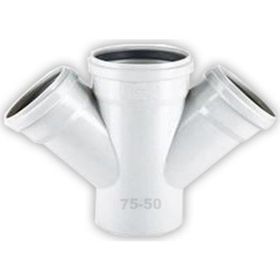 Hakan Plastik 75x50 Pvc Çift Çatal 45 Derece