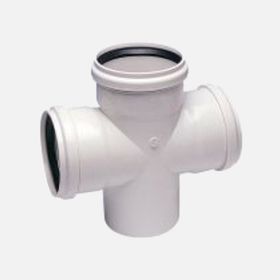 Hakan Plastik PVC-U 110x110 Çift Çatal