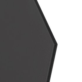 Hakel 25x100 cm 5 mm Siyah Dekota Pvc Foam Foreks Levha Maket Malzemesi