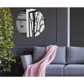 Hakel Gümüş 3 mm Yuvarlak Daire Kesim Pleksi Ayna