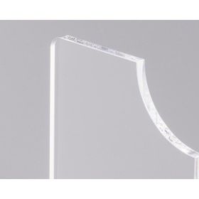 Hakel Şeffaf Levha Cam Görünümlü Pleksi Akrilik 4.6 mm 35x50 cm Pleksiglas