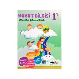 Hakim Yayınları 1. Sınıf Hayat Bilgisi Etkinlikli Çalışma Kitabı
