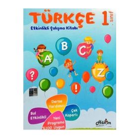 Hakim Yayınları 1. Sınıf Türkçe Etkinlikli Çalışma Kitabı