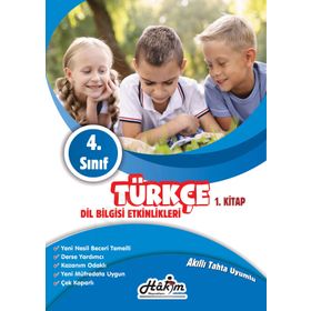 Hakim Yayınları 1. Sınıf Türkçe Etkinlikli Çalışma Kitabı