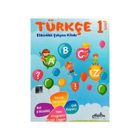 Hakim Yayınları 1. Sınıf Türkçe Etkinlikli Çalışma Kitabı
