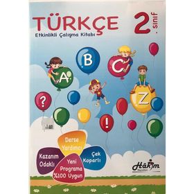 Hakim Yayınları 2. Sınıf Türkçe Etkinlikli Çalışma Kitabı