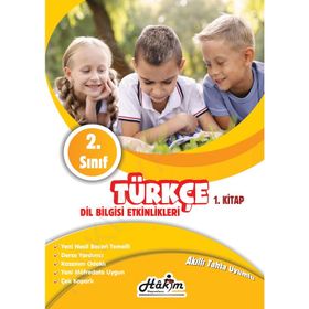 Hakim Yayınları 2. Sınıf Türkçe Etkinlikli Çalışma Kitabı