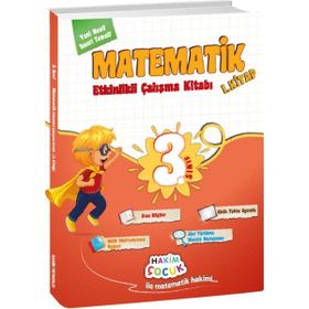 Hakim Yayınları 3. Sınıf Matematik Etkinlikli Çalışma Kitabı 1. Kitap