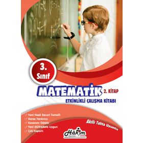 Hakim Yayınları 3. Sınıf Matematik Etkinlikli Çalışma Kitabı 2.Kitap