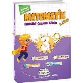 Hakim Yayınları 3. Sınıf Matematik Etkinlikli Çalışma Kitabı 2.Kitap