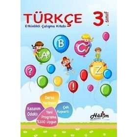 Hakim Yayınları 3. Sınıf Türkçe Etkinlikli Çalışma Kitabı