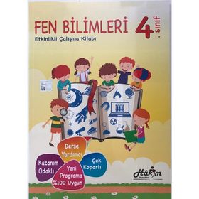 Hakim Yayınları 4. Sınıf Fen Bilimleri Etkinlikli Çalışma Kitabı