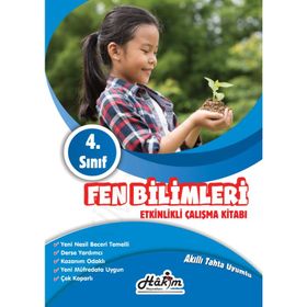 Hakim Yayınları 4. Sınıf Fen Bilimleri Etkinlikli Çalışma Kitabı