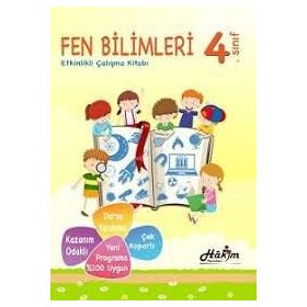 Hakim Yayınları 4. Sınıf Fen Bilimleri Etkinlikli Çalışma Kitabı