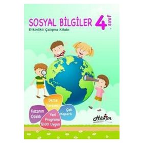 Hakim Yayınları 4. Sınıf Sosyal Bilgiler Etkinlikli Çalışma Kitabı