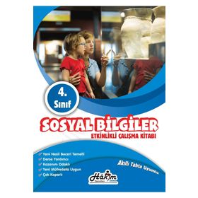 Hakim Yayınları 4. Sınıf Sosyal Bilgiler Etkinlikli Çalışma Kitabı