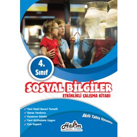 Hakim Yayınları 4. Sınıf Sosyal Bilgiler Etkinlikli Çalışma Kitabı